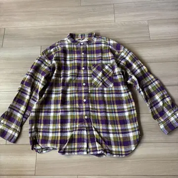 BEAMS BOY 긴팔 체크 셔츠
