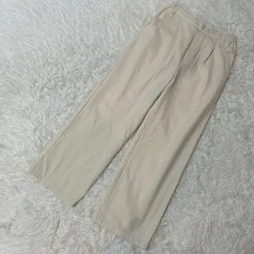 그린 라벨 릴랙싱 팬츠 아이보리 속기모 캐주얼