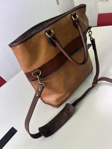 vasco  가죽 넬슨 2way 토트백 천연 가죽 기무라 타쿠야