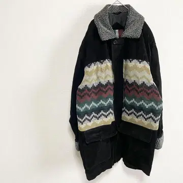 TOSCANA SPAZO UOMO 가죽 코트 자켓 빈티지 코디