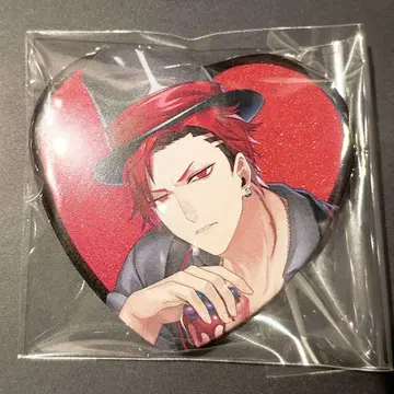 블랙스타 브라스 타이나카 카페 글리터 하트 캔뱃지 코쿠요