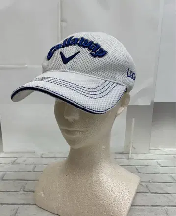 G565 캘러웨이 TOUR 골프 캡 메쉬 화이트 사이즈 조절 가능