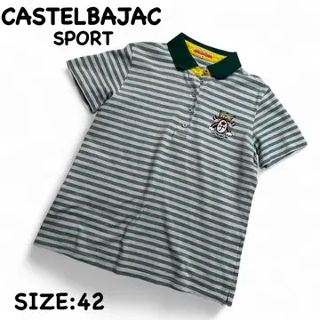 CASTELBAJAC SPORT 피케 셔츠 골프웨어 보더
