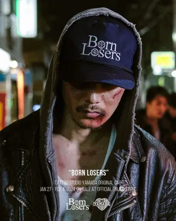 tattoo studio yamada Born Losers CAP