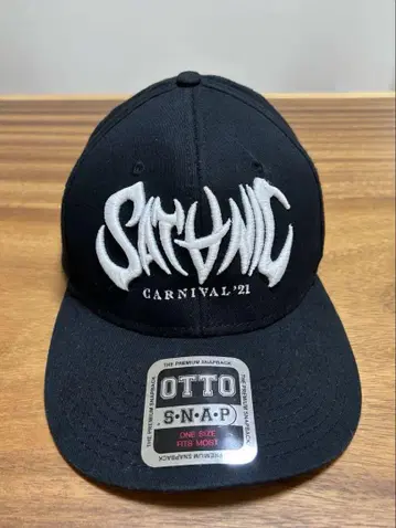 SATANIC CARNIVAL 21 블랙 캡