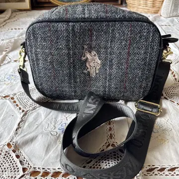 새상품급 US POLO ASSN. Harris tweed 울 백