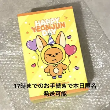 팬 TXT 영준 생일 봉제 인형 벌스데이