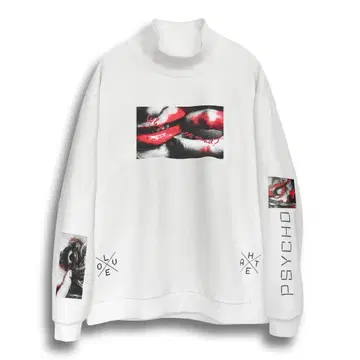 SKY-HI LOVE/HATE PSYCHO MOCK NECK SWEAT