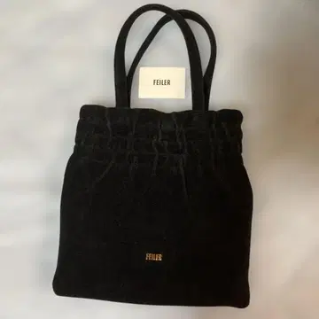 FEILER 페일러 유니 셔링 플랫백 블랙 백