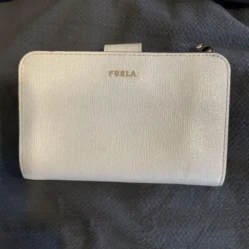 FURLA 2단 접이식 지갑 라이트 블루