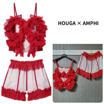 HOUGA x AMPHI RUFFLED TOPS & BOTTOMS