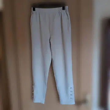 앤드러브 팬츠 S 밑단 리본 버튼