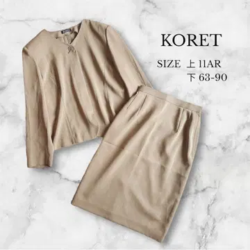 택 포함 새상품 KORET 셋업 자켓 스커트 세레모니 고급