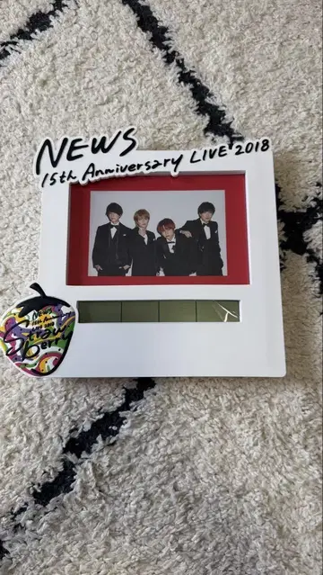NEWS 15th Anniversary LIVE 2018 사진 프레임