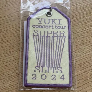 새상품 YUKI super slits 굿즈 일일 와펜 키링 나고야