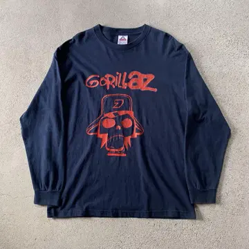 00's GORILLAZ L/S Tee 고릴라즈 밴드T