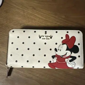 Disney x kate spade 도트 무늬 장지갑 미니