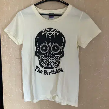 The Birthday 스컬 디자인 T셔츠 G-M