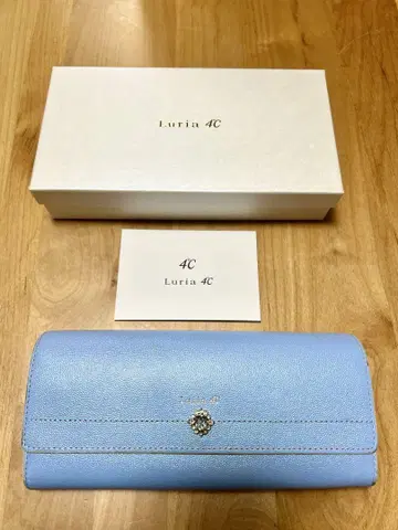 Luria 4C 스카이블루 장지갑 박스 포함
