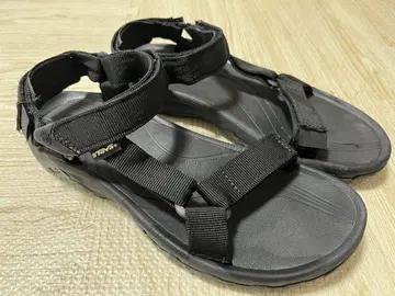 Teva 허리케인 블랙 샌들 S/N 4156 27cm