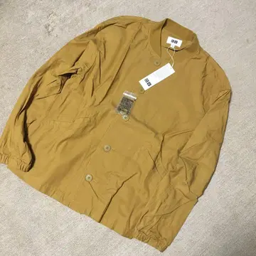 UNIQLO U 리브 블루종 머스타드 유니클로 U 새상품
