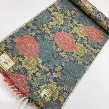 기모노 옷감, , 리메이크 소재, 순수 실크 P599