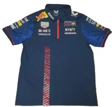 [ XL ] CASTORE F1 레드불 레이싱 팀 피케 셔츠 네이비