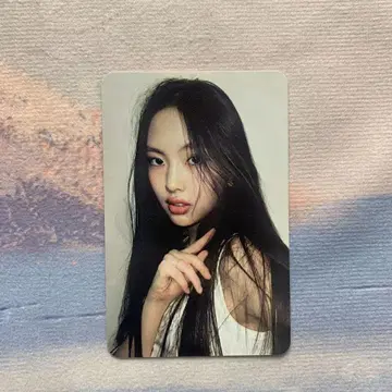 NJZ NewJeans 가요대전 사전녹화 SBS 혜인 트레이딩 카드