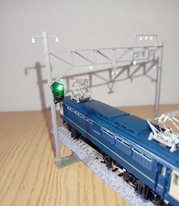 N 게이지용 철도 신호등 (LED식) 복선 008