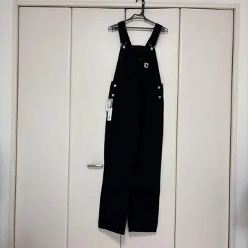 Carhartt 블랙 오버롤 S 사이즈