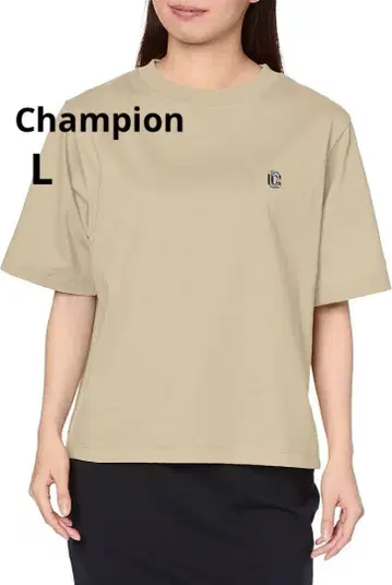 [ Champion ] 새상품급 반팔 T셔츠 자수 로고-L