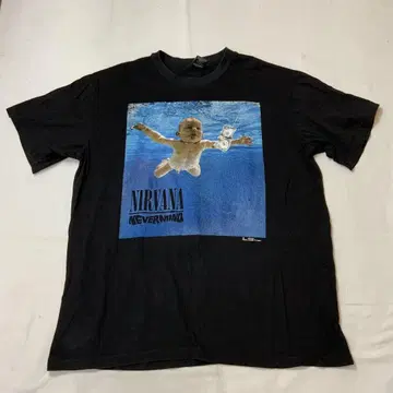 S/S NIRVANA 닐바나 네버마인드 티셔츠 XL