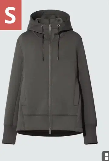 UNIQLO +J 드라이 맨투맨 풀 집업 후드티 S
