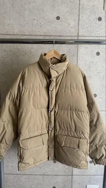 THE NORTH FACE 베이지 다운 자켓 80s