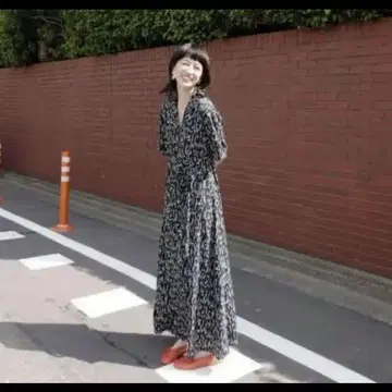 CLANE SALVIA FLOWER ONE PIECE 살비아 원피스
