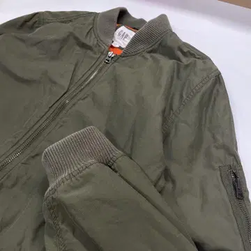 GAP 플라이트 자켓 MA1 카키 남성용 M