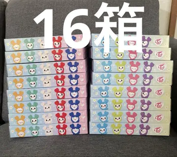TWICE LOVELYS GIGO 한정판 오리지널 BOX 티슈 16상자