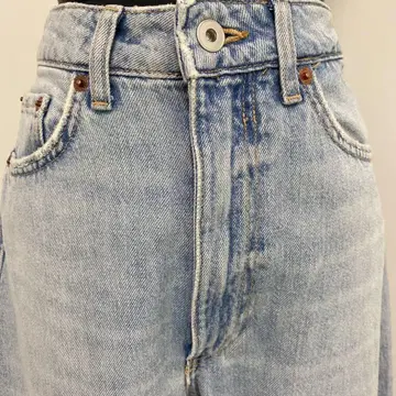 ZARA 하이웨스트 와이드 레그 데님 팬츠