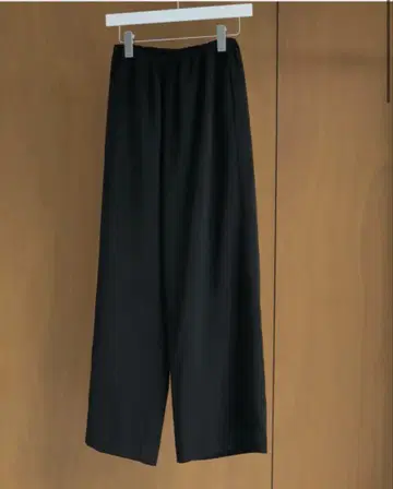 Georgette Rough Pant anuke 36 blk 블랙