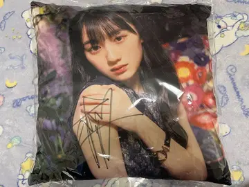 노기페스 카와사키 벚꽃 친필 사인 쿠션