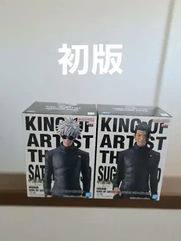 [ 초판 ] 주술회전 킹 오브 아티스트 고죠 사토루 게토 스구루 피규어