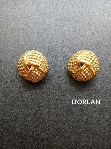 D'ORLAN 골드 귀찌