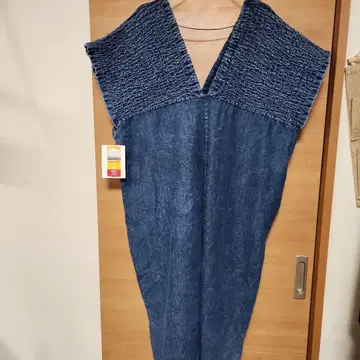 3L myuwa 데님 셔링 원피스