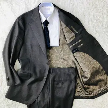 [ 고급 ] 유니버설 랭귀지 x 카노니코 셋업 그레이 XXL 상당