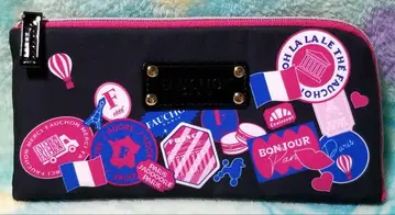 FAUCHON [ 멀티 지갑 ] 포숑 프린트 얇은 타입 경량 사양