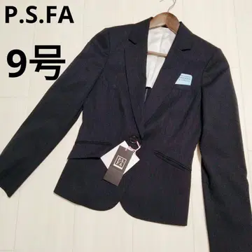 9호 P.S.FA 테일러드 자켓 네이비 워셔블 스트레치