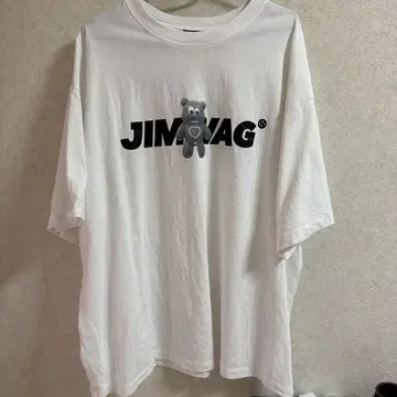 JIMWAG 2주년 한정판 T셔츠 화이트