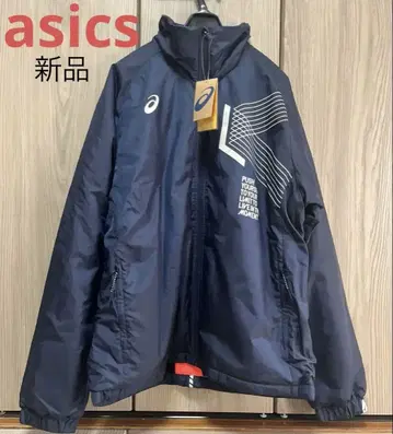 미사용 새상품 아식스 LIMO 워머 자켓 3XL 네이비