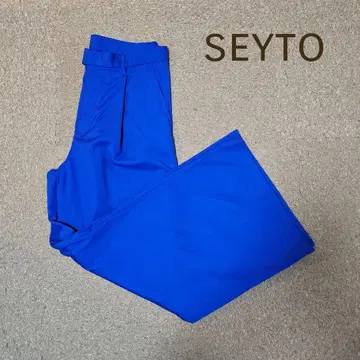 Seyto 컬러 슬랙스