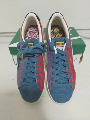 미사용 새상품 푸마 스웨이드 빈티지 PUMA WTFormstripe